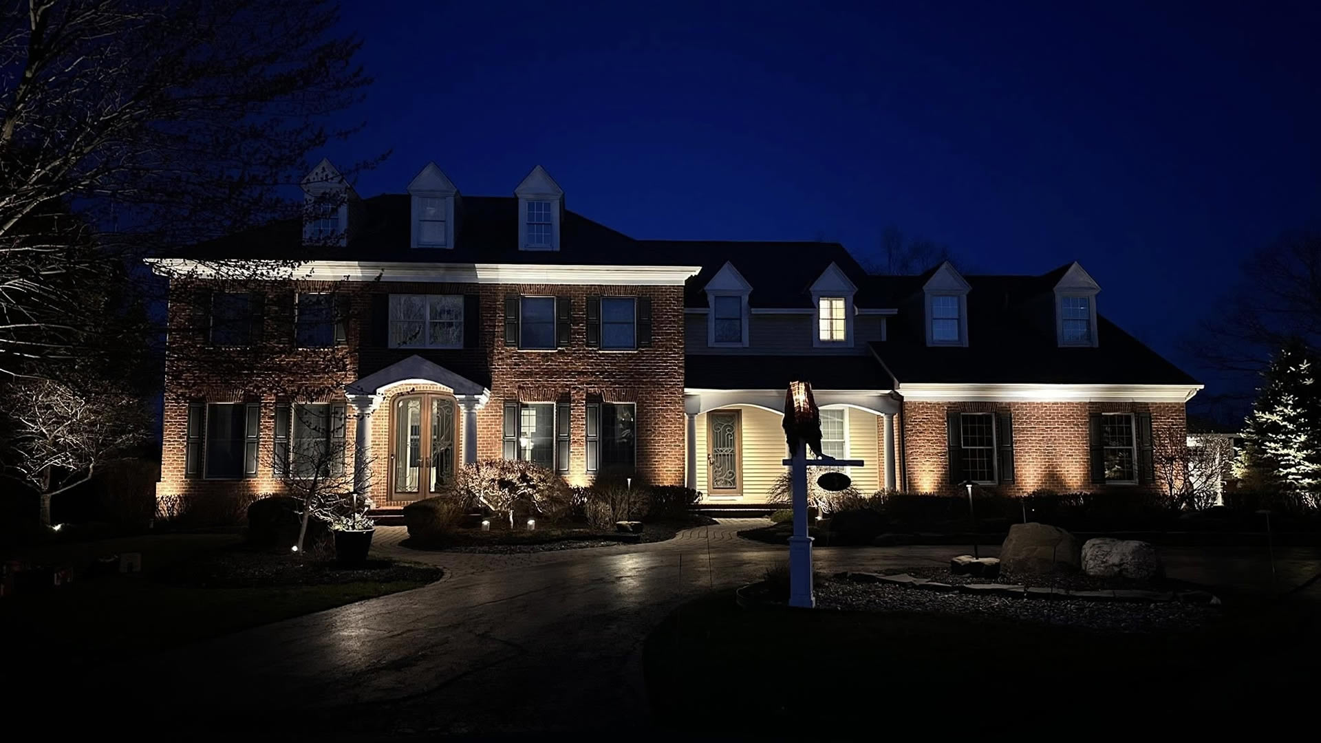 Landscape lighting banner photo