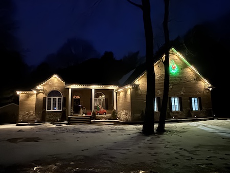 Eclairage exterieur permanent gemstone lights hudson