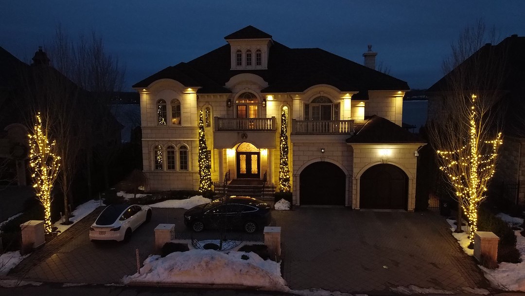 Magnifiques lumières de Noël à Ste-Dorothée, Laval